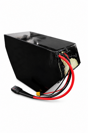 120V 32Ah smart lithium battery by Chakra Batteries for FIIDO Q1 and QS Motor modification projects.
