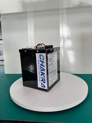 High-performance 36V 42.4Ah lithium battery built with Samsung 53G cells and ANT Smart Bluetooth BMS for Electric Mini Dirt Bike.