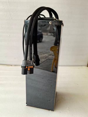 High-performance 60V 50Ah SURRON Light Bee upgrade battery manufactured by Chakra Battery, equipped with a 200A/550A Ant BMS