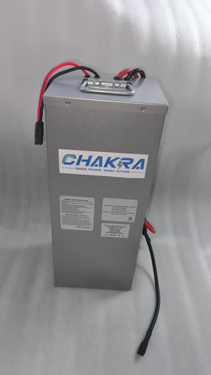 The 75.6V Chakra battery is suitable for competition electric vehicles