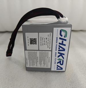 The high discharge ternary lithium battery used for Razorbike comes from Chakra