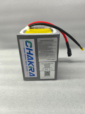 60V RAZOR Bike Battery 120A Continuous Current from Chakra Battery Company