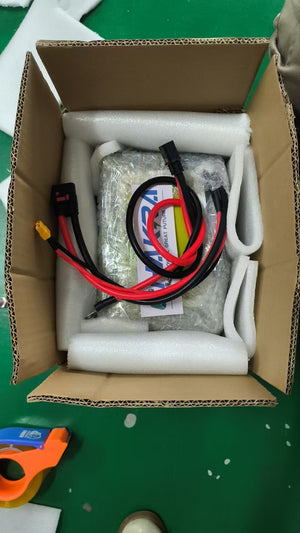 Chakra 72V 32AH lithium battery already packed in a box