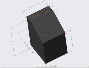 Chakra 72V Razor Battery for MX650 Design Drawing
