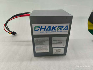 Chakra 72v24ah Razor bike lithium battery with smart BMS paired with high quality cells