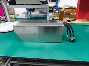 This upgraded 72-volt, 65-amp-hour lithium-ion battery is ideal for high-power electric motorcycles such as the Honda CRF250, with a continuous current of 420A.