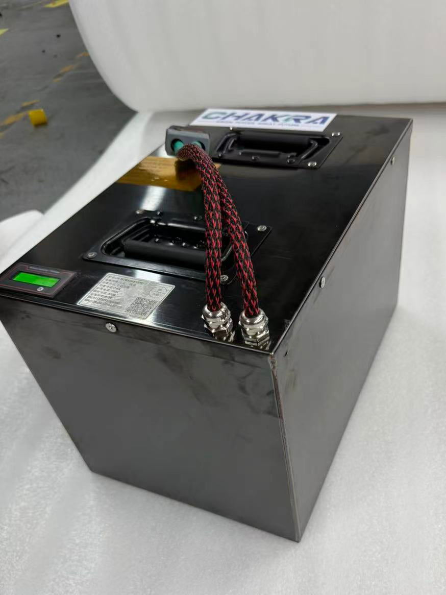 76.8V 90Ah 180A Smart Lithium Battery w/ Bluetooth BMS for Electric Motorcycle