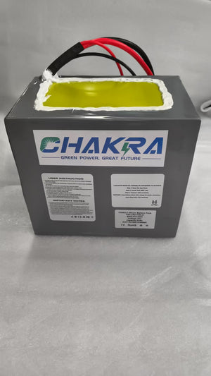 Chakra 72V lithium battery suitable for Razor bike