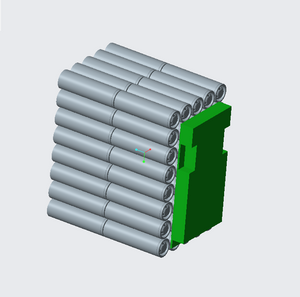 72V high-performance lithium battery suitable for Tuttio's internal structural design diagram