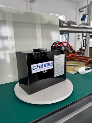 72V 52Ah lithium battery designed for electric go-kart applications with reliable high-power performance.
