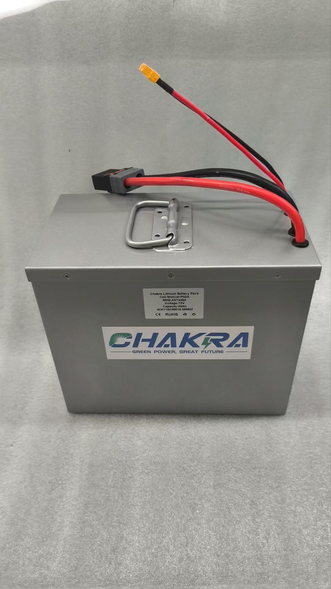 Chakra high output 72V40AH420A ant bms lithium battery with metal case