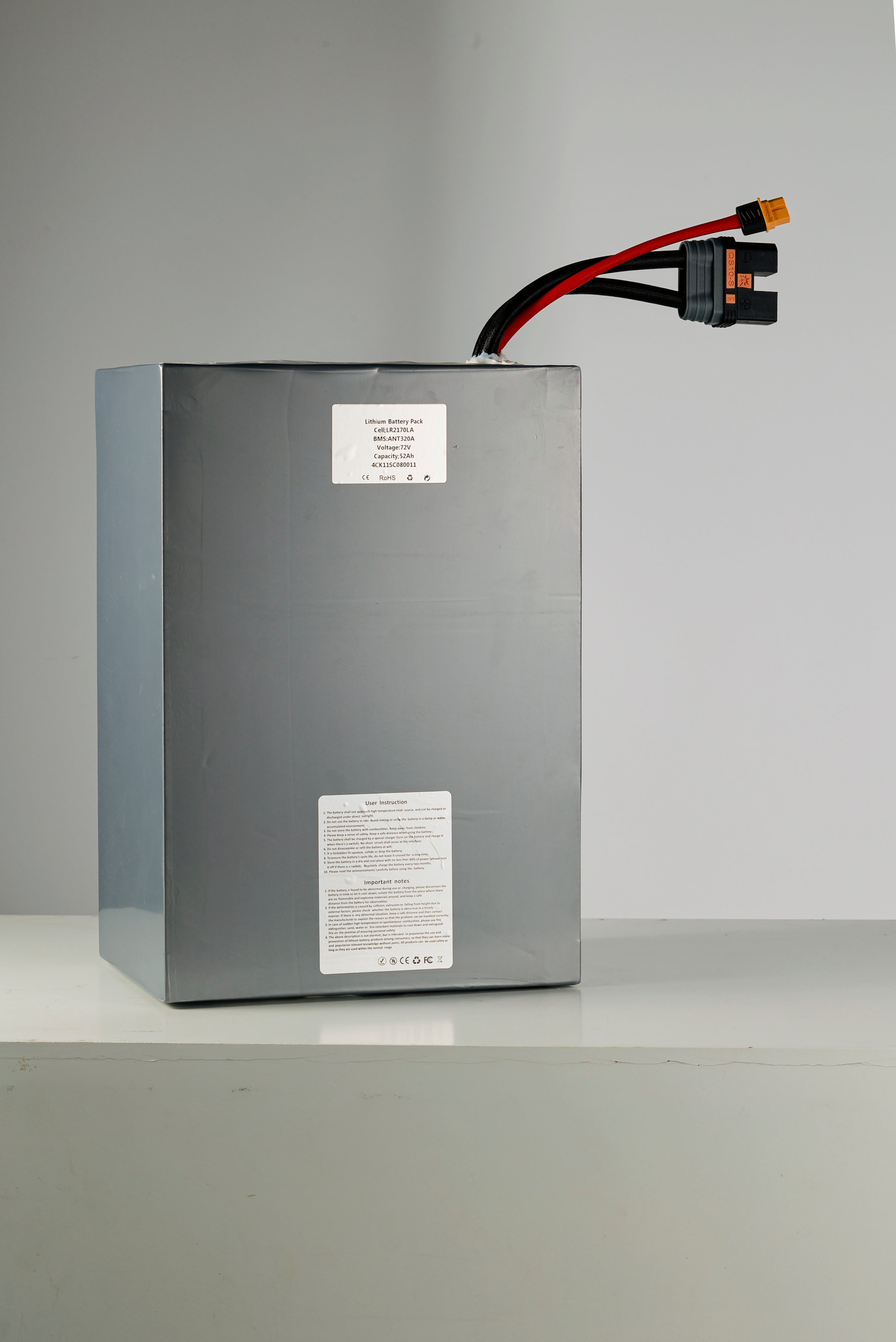 Chakra high-performance 72V lithium battery for electric motorcycles, 40ah large capacity, 340A high output