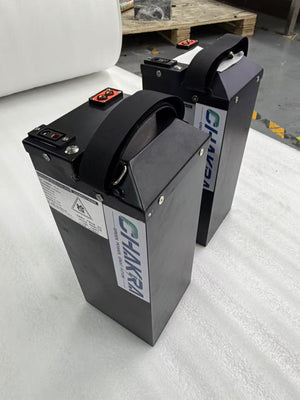 This high-performance 72V upgrade battery, manufactured by Chakra Battery, is compatible with the Surron Light Bee and features a large 50AH capacity.