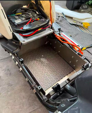 High-power 76V 60Ah lithium battery designed for electric motorcycles