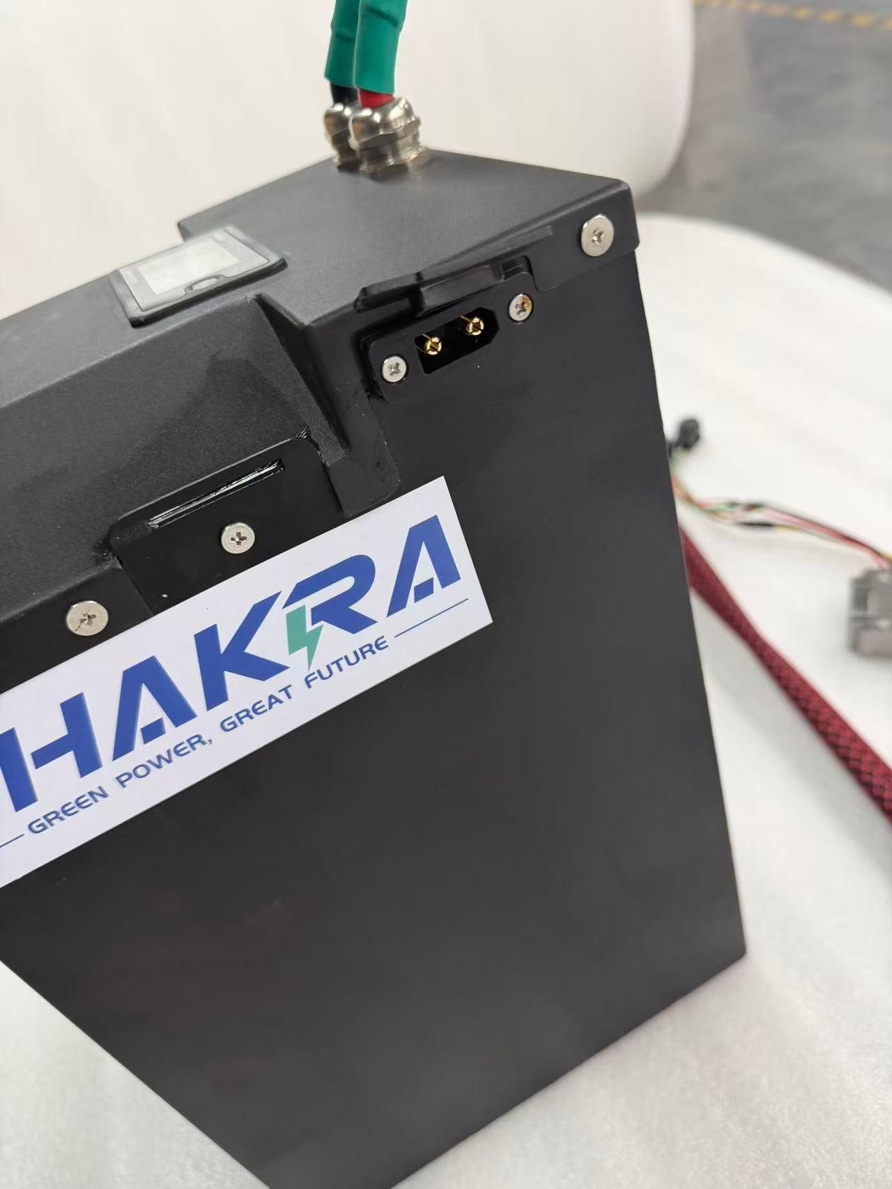 81.4V 70AH SURRON Ultra Bee Upgrade Battery manufactured by Chakra Battery Company, featuring copper-nickel composite plates, an Ant BMS rated for 340A continuous current, and an XT60 charging port.