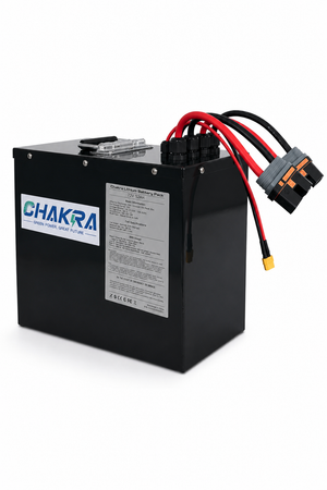 High-performance 72V 52Ah lithium battery featuring ANT Smart BMS and premium EVE 40PL, EVE 50PL, or RS50 cells.