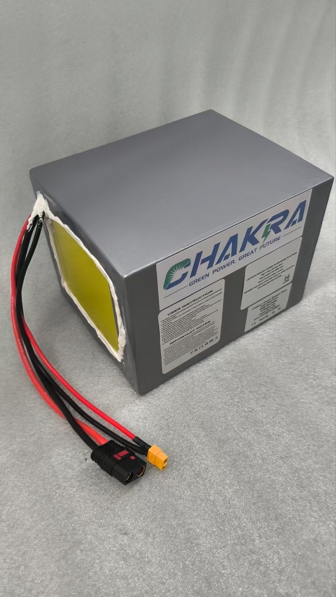 72V 24Ah Razor Bike Battery with 340A Continuous Current Rating