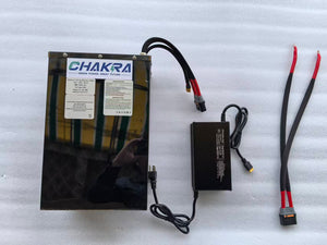 84V 68.8Ah, 250A high-discharge, 100-mile range electric go-kart battery manufactured at the Chakra battery plant