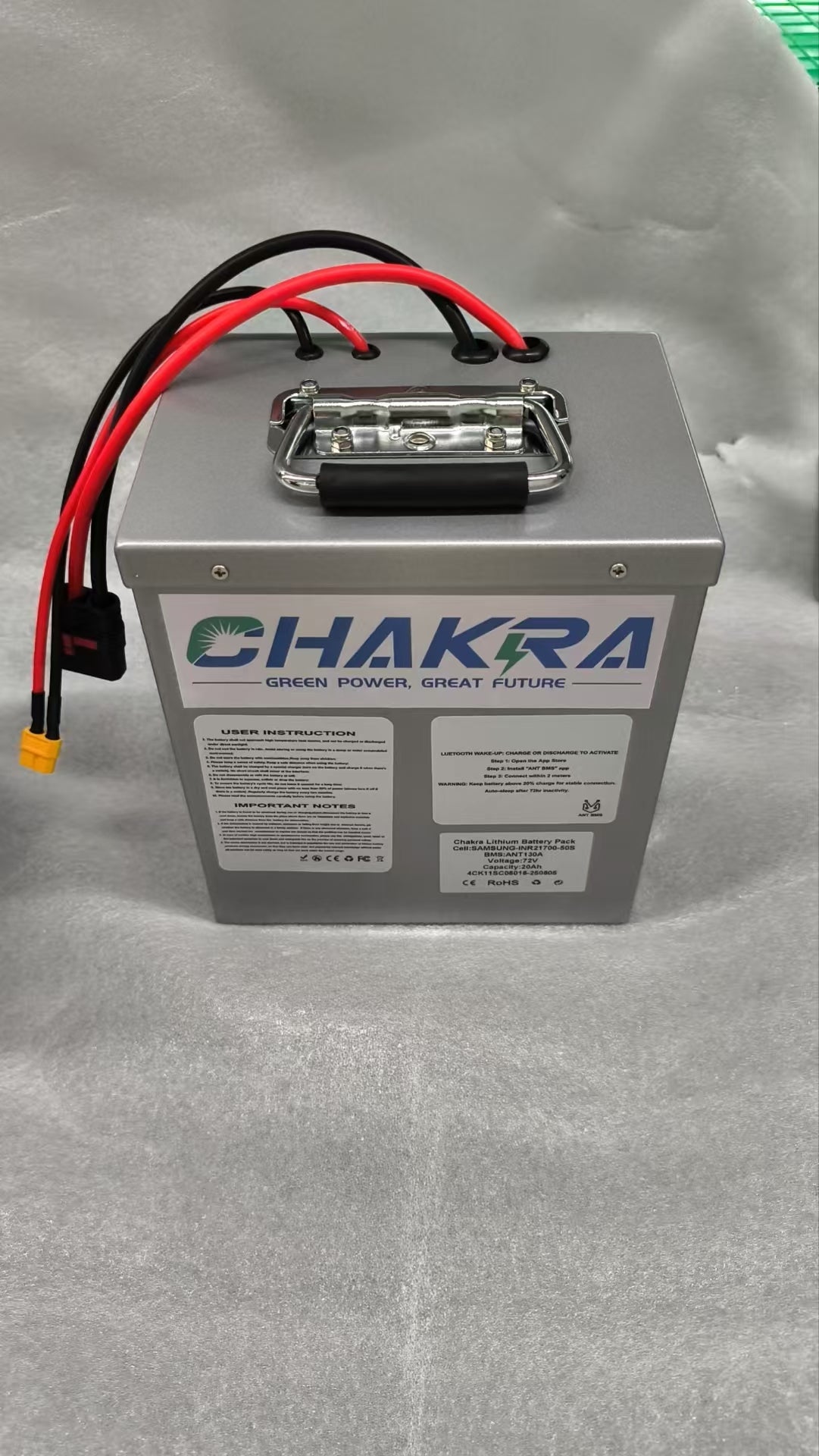 High-performance lithium battery with Bluetooth for Tuttio bikes